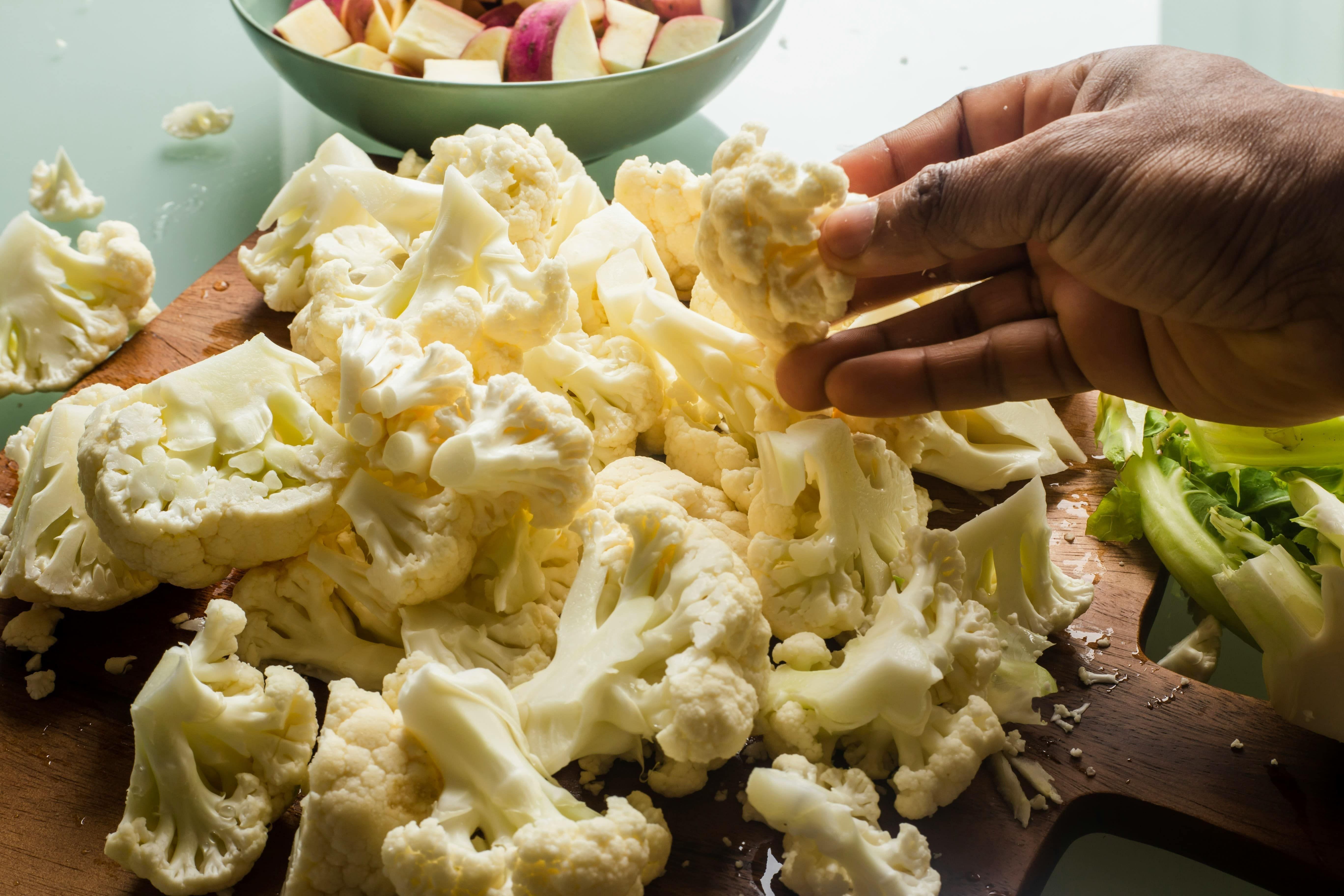 Frozen cauliflower