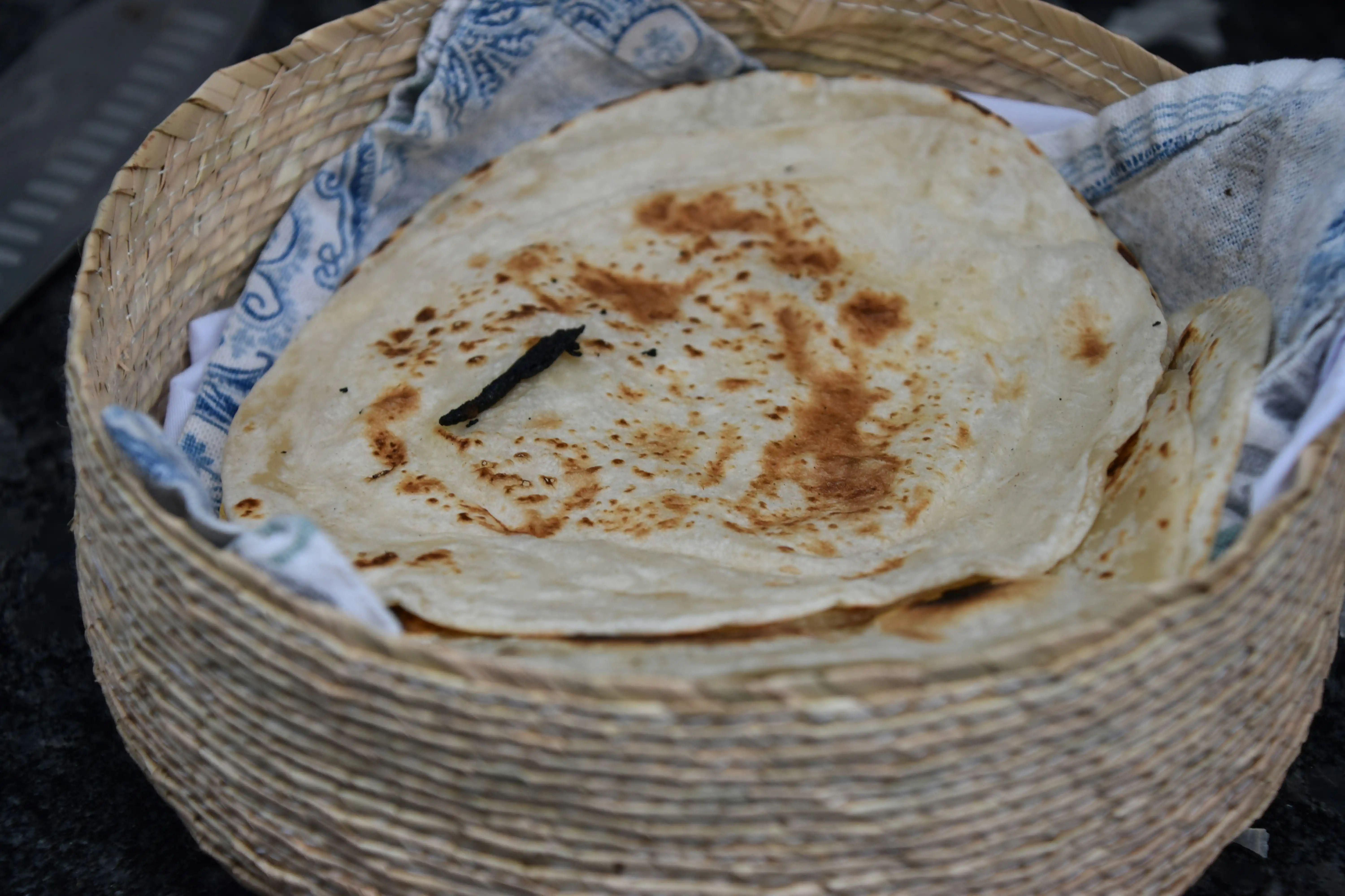 Whole wheat tortilla