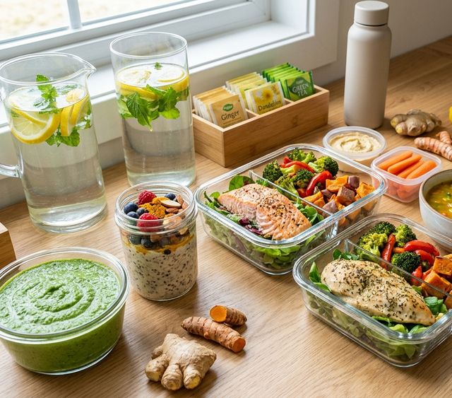 Energize Your Life - A 4-Week High-Protein Slimming Plan with 1500 kcal for Energy and Weight Reduction