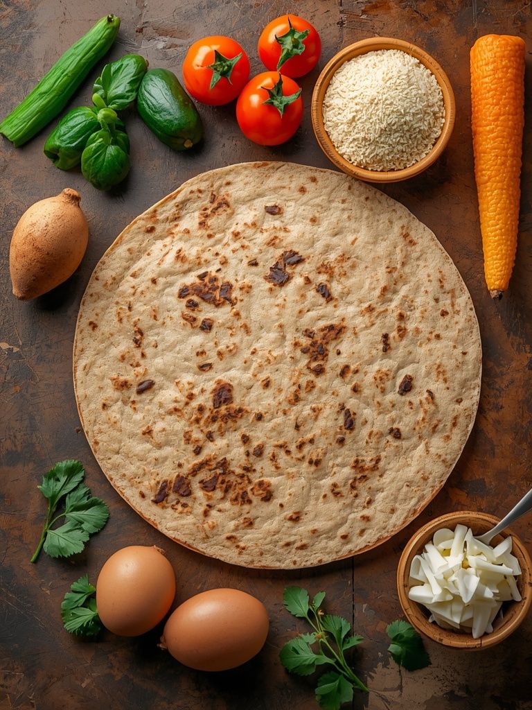 Tortilla pełnoziarnista pszenna