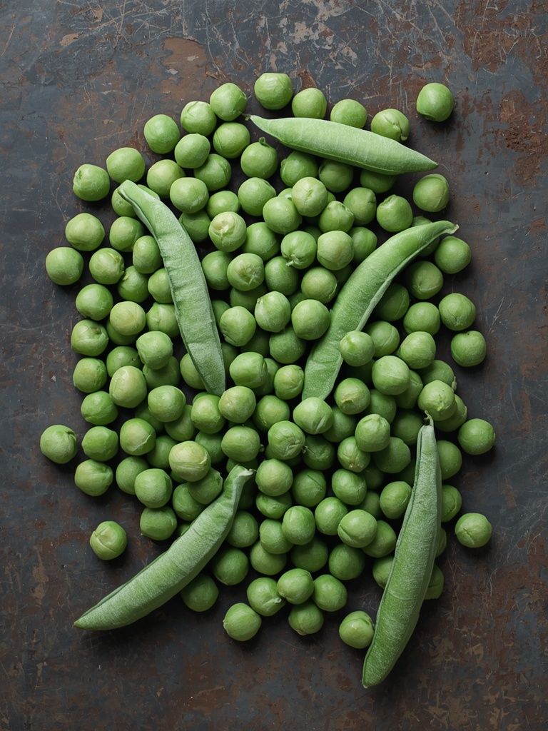 Tiefkühlerbsen