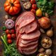 Cooked Pork Ham