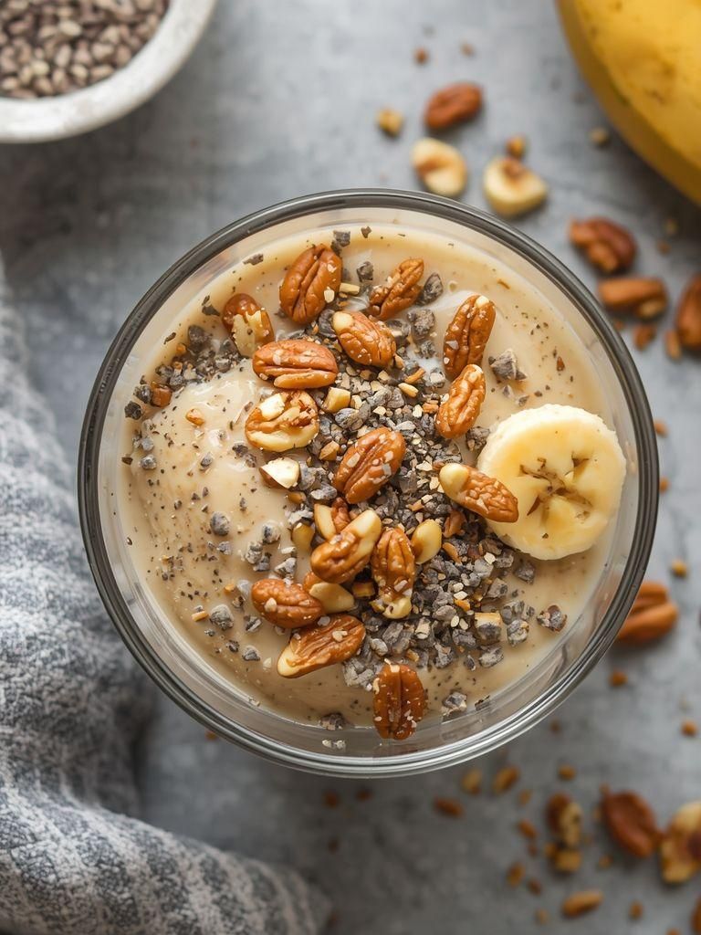 Banana-Nut Chia Pudding