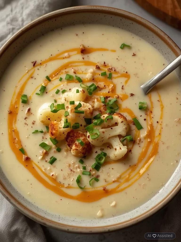 Cream Soup with Cauliflower