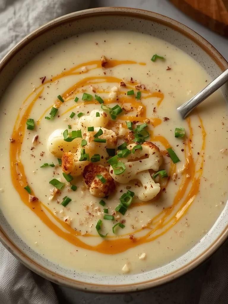 Cream Soup with Cauliflower