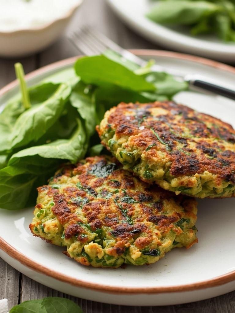 Zucchini and Spinach Patties