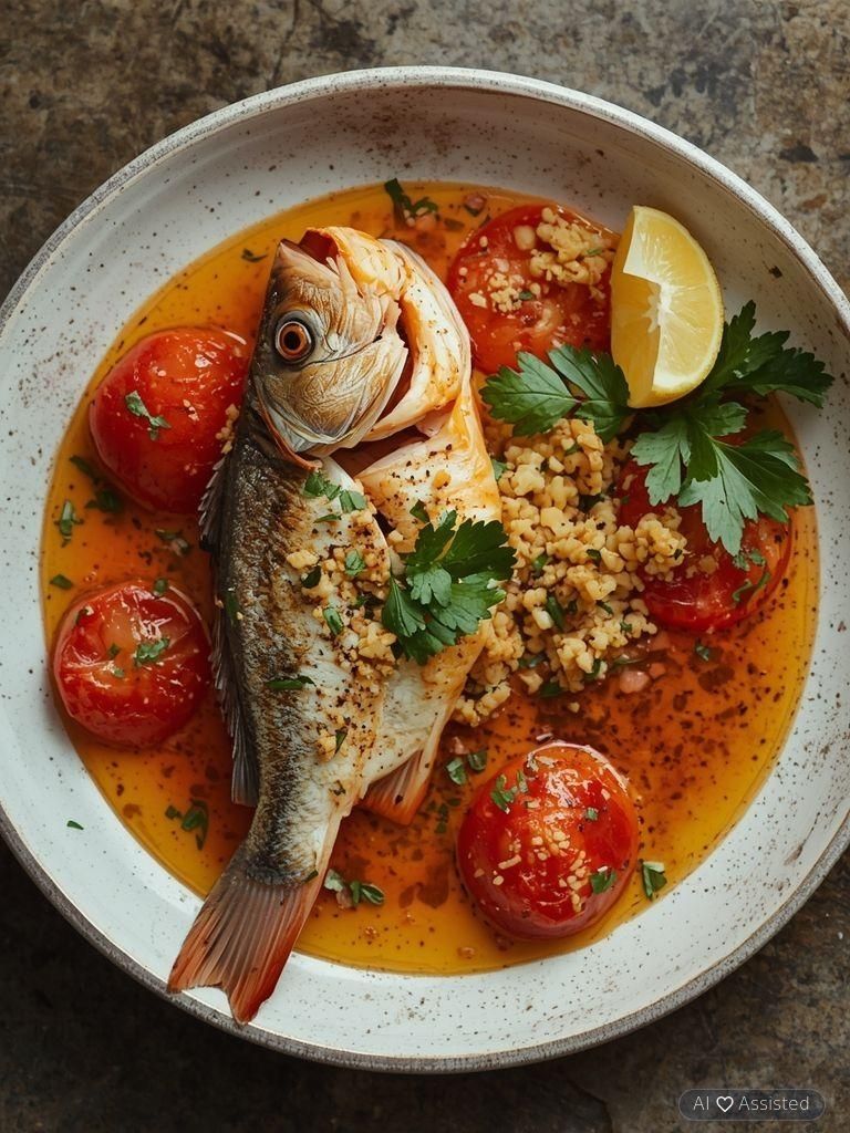 Fisch auf Griechisch