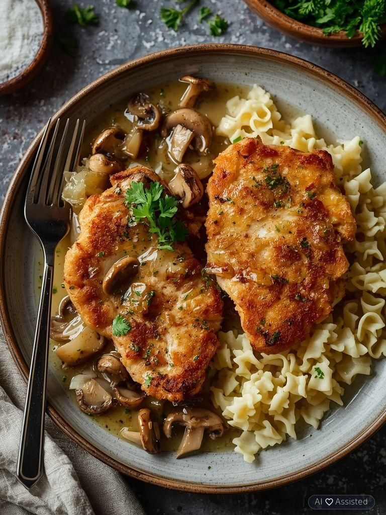 Schnitzel w stylu myśliwskim