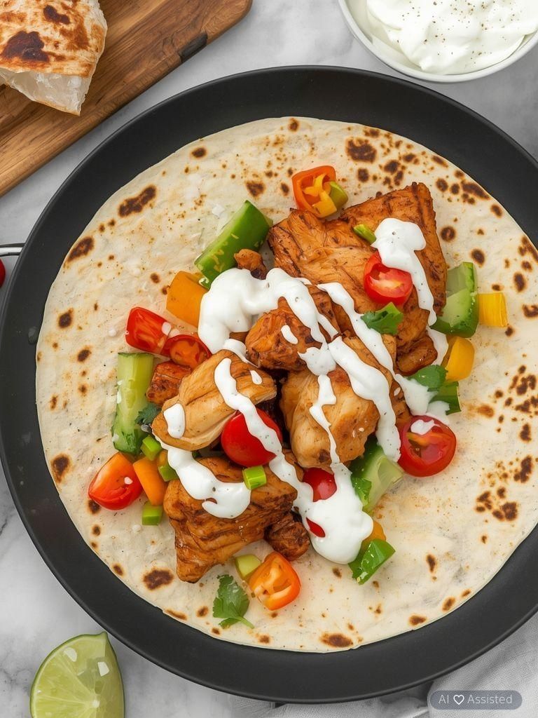 Hähnchentortilla