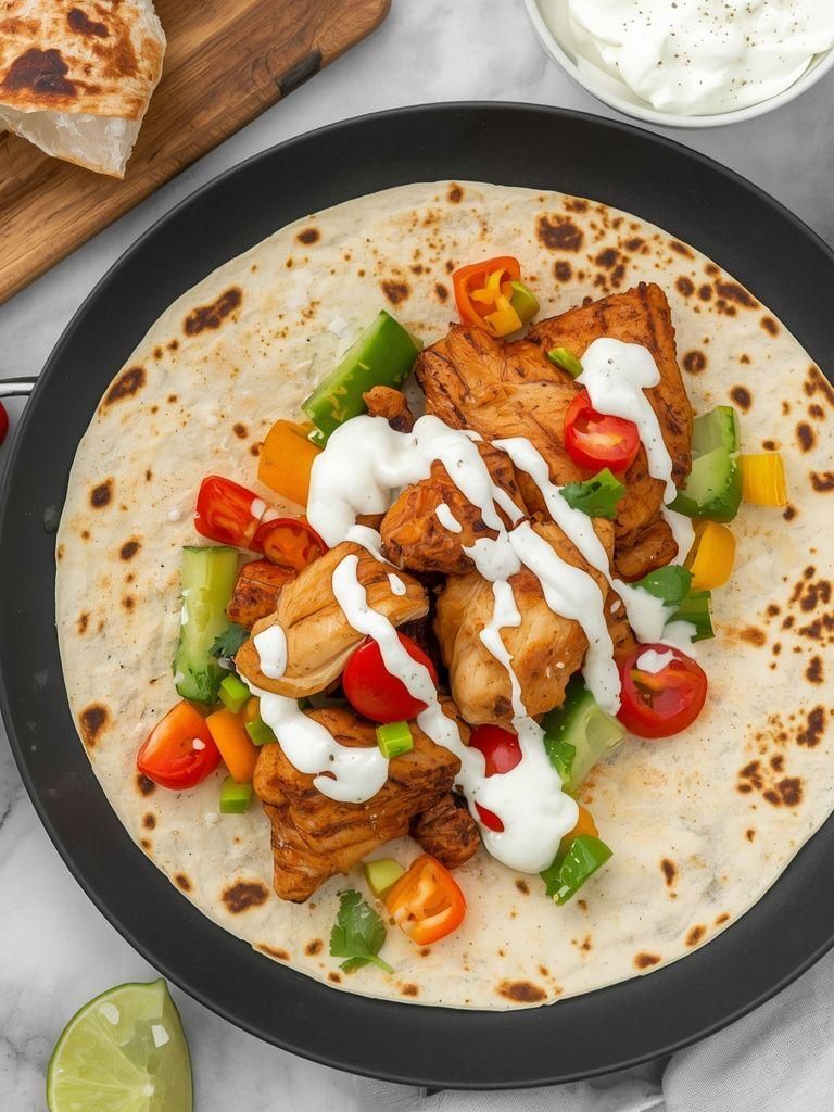 Hähnchentortilla