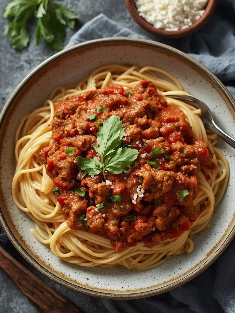 Spaghetti Bolognese - Lactose-Free